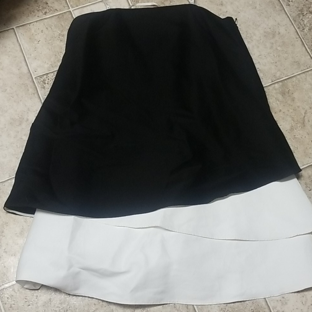 Halston strapless dress